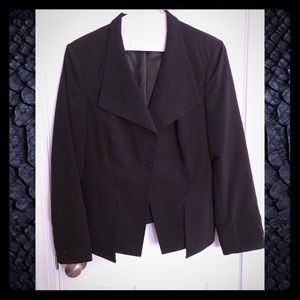 Black Blazer with mermaid waist/tails